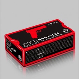 GECO DTX  9mm 115 gr Vollmantel-Rundkopf